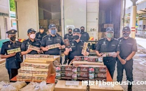 邮递标签贴纸作掩饰　执法员破160万逃税香烟案